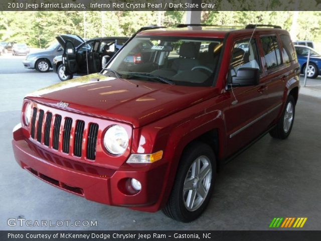 2010 Jeep Patriot Latitude in Inferno Red Crystal Pearl