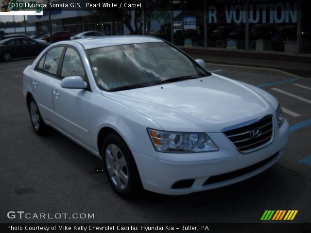 2010 Hyundai Sonata GLS in Pearl White