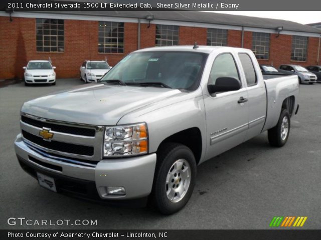 2011 Chevrolet Silverado 1500 LT Extended Cab in Sheer Silver Metallic