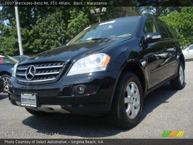 2007 Mercedes-Benz ML 350 4Matic in Black