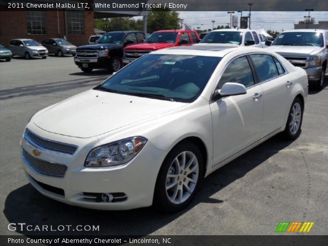 2011 Chevrolet Malibu LTZ in White Diamond Tricoat