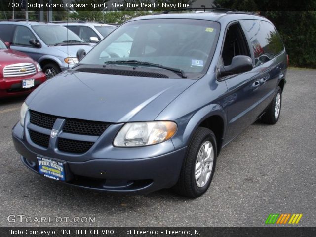 2002 Dodge Grand Caravan Sport in Steel Blue Pearl