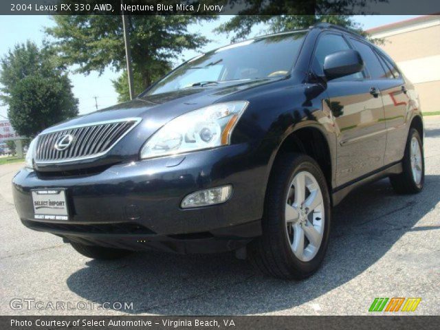 2004 Lexus RX 330 AWD in Neptune Blue Mica