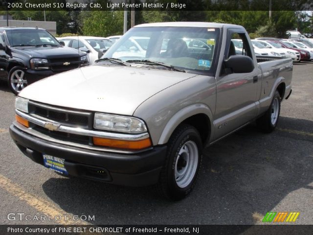 2002 Chevrolet S10 Regular Cab in Light Pewter Metallic