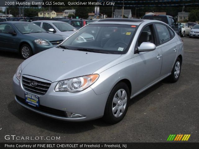 2008 Hyundai Elantra GLS Sedan in QuickSilver Metallic