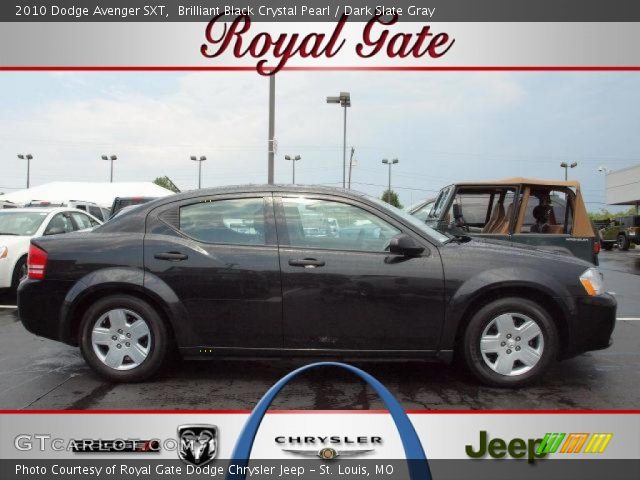 2010 Dodge Avenger SXT in Brilliant Black Crystal Pearl
