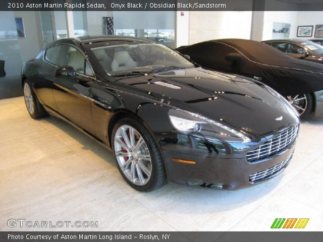 2010 Aston Martin Rapide Sedan in Onyx Black