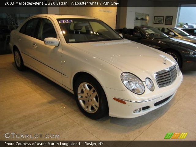 2003 Mercedes-Benz E 320 Sedan in Alabaster White