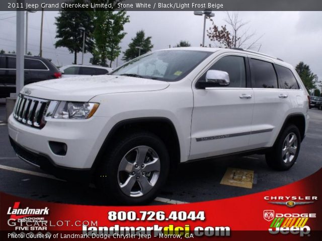2011 Jeep Grand Cherokee Limited in Stone White