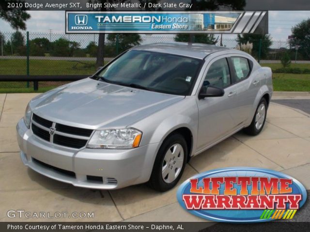 2010 Dodge Avenger SXT in Bright Silver Metallic
