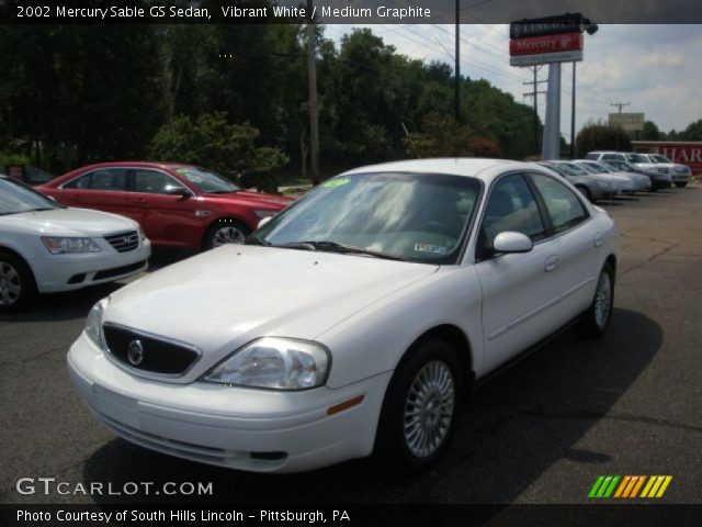 2002 Mercury Sable GS Sedan in Vibrant White