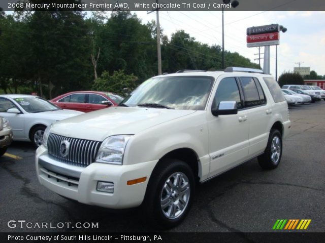 2008 Mercury Mountaineer Premier AWD in White Chocolate Tri Coat