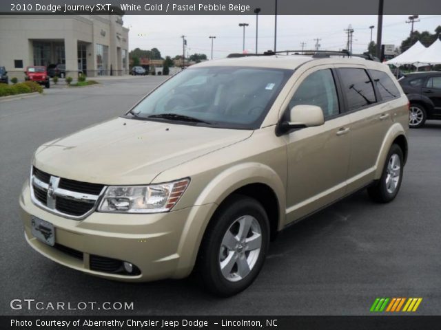 2010 Dodge Journey SXT in White Gold