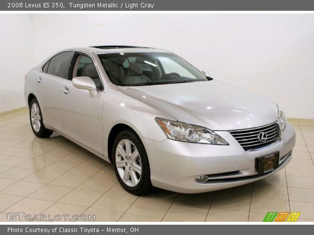 2008 Lexus ES 350 in Tungsten Metallic