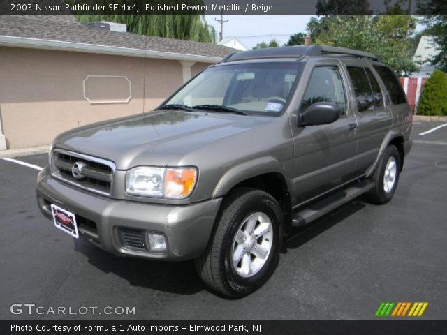 2003 Nissan Pathfinder SE 4x4 in Polished Pewter Metallic