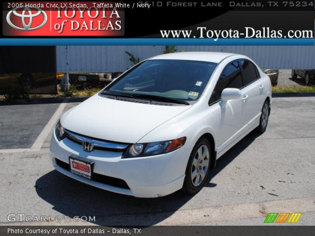 2006 Honda Civic LX Sedan in Taffeta White