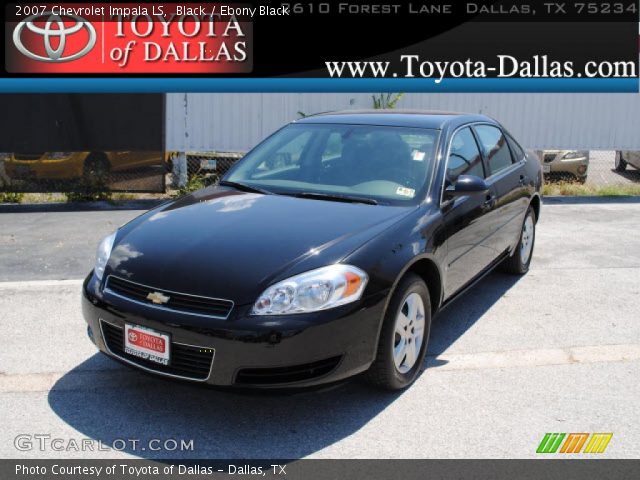 2007 Chevrolet Impala LS in Black
