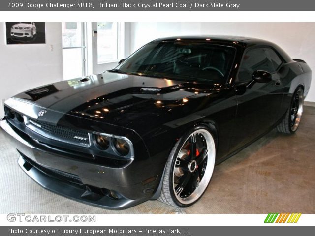 2009 Dodge Challenger SRT8 in Brilliant Black Crystal Pearl Coat