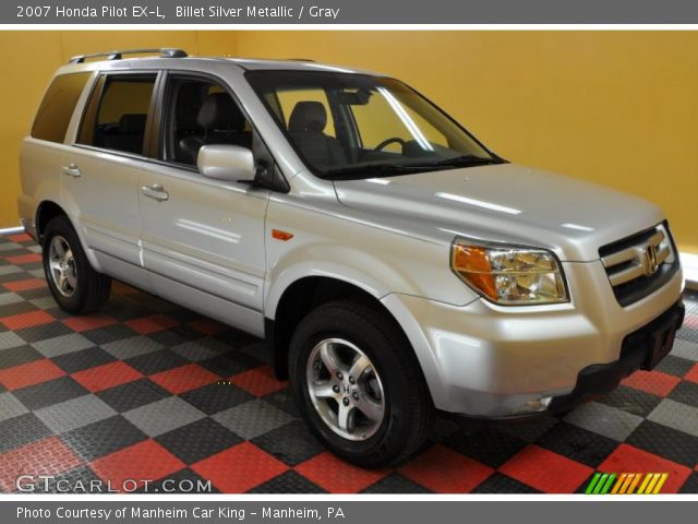 2007 Honda Pilot EX-L in Billet Silver Metallic