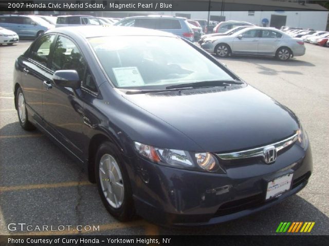 2007 Honda Civic Hybrid Sedan in Magnetic Pearl