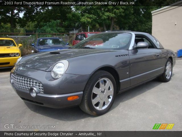 2003 Ford Thunderbird Premium Roadster in Mountain Shadow Grey
