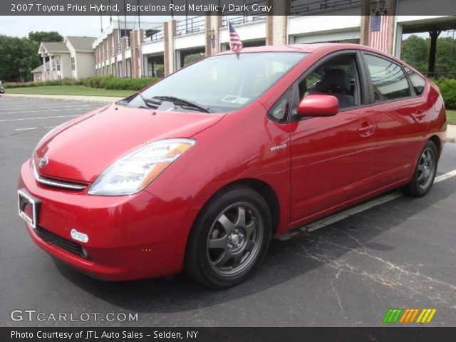 2007 Toyota Prius Hybrid in Barcelona Red Metallic