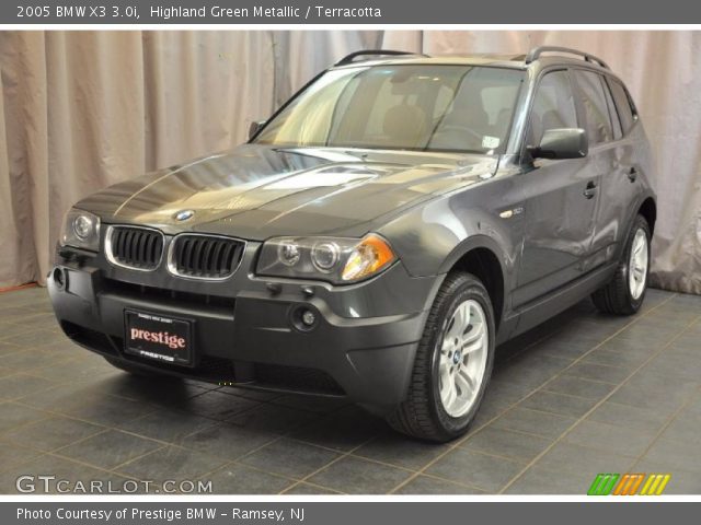 2005 BMW X3 3.0i in Highland Green Metallic