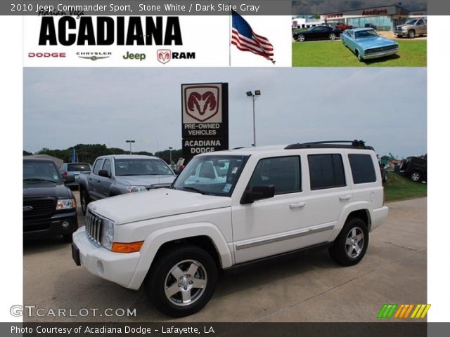2010 Jeep Commander Sport in Stone White