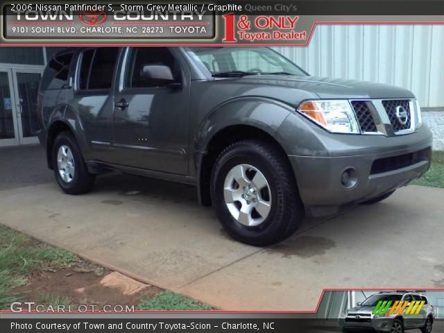 2006 Nissan Pathfinder S in Storm Grey Metallic