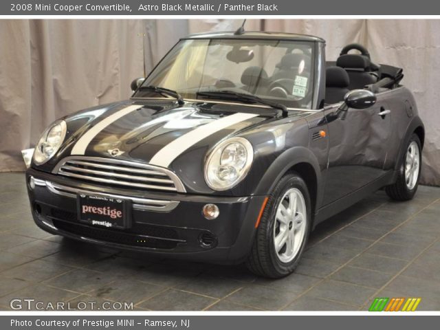 2008 Mini Cooper Convertible in Astro Black Metallic