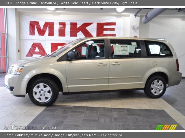 2010 Dodge Grand Caravan SE in White Gold Pearl