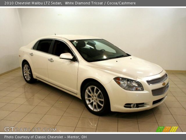 2010 Chevrolet Malibu LTZ Sedan in White Diamond Tricoat