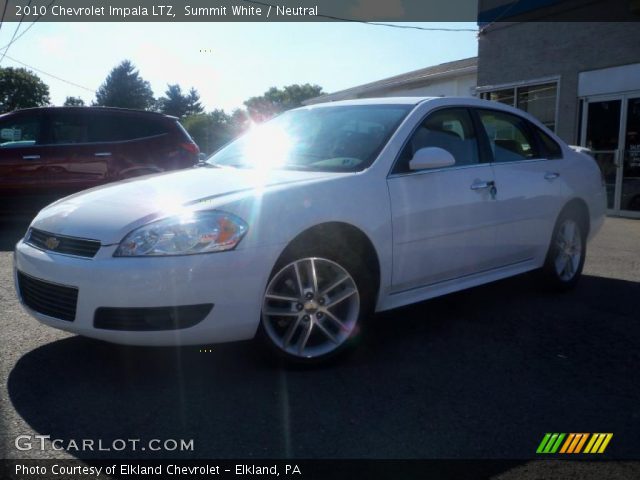 2010 Chevrolet Impala LTZ in Summit White