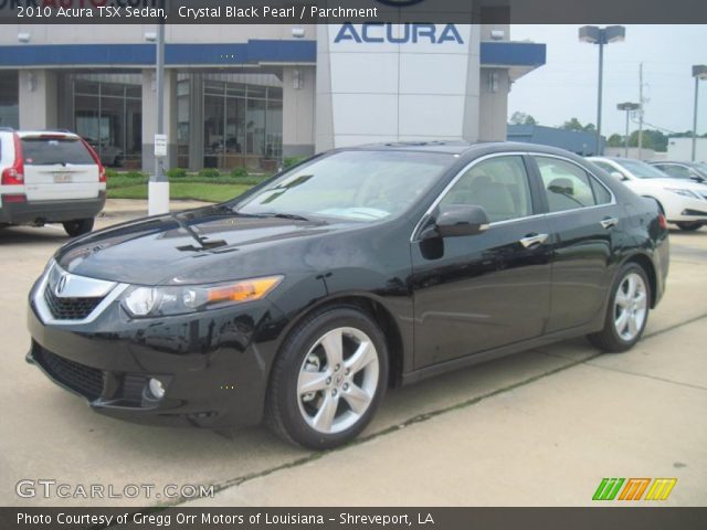 2010 Acura TSX Sedan in Crystal Black Pearl