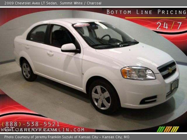 2009 Chevrolet Aveo LT Sedan in Summit White
