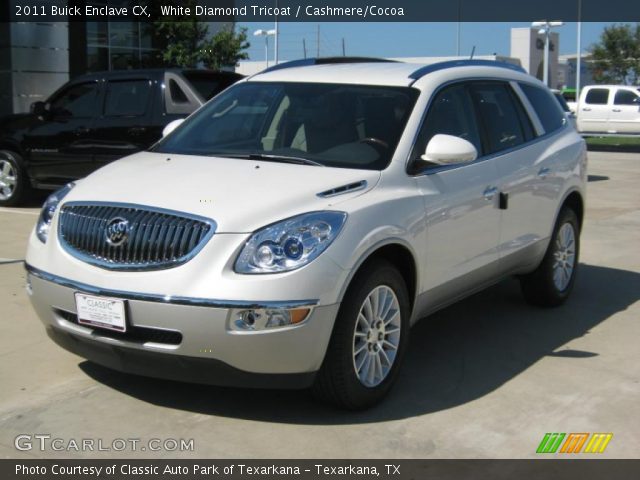 2011 Buick Enclave CX in White Diamond Tricoat