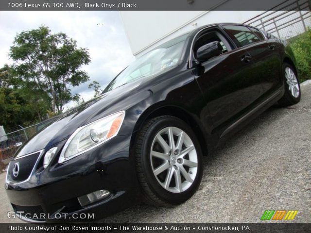 2006 Lexus GS 300 AWD in Black Onyx