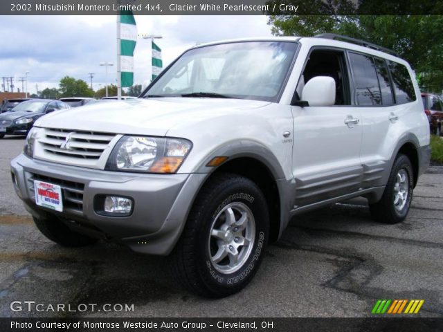 2002 Mitsubishi Montero Limited 4x4 in Glacier White Pearlescent