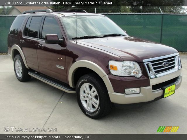 2008 Ford Explorer Eddie Bauer in Dark Cherry Metallic