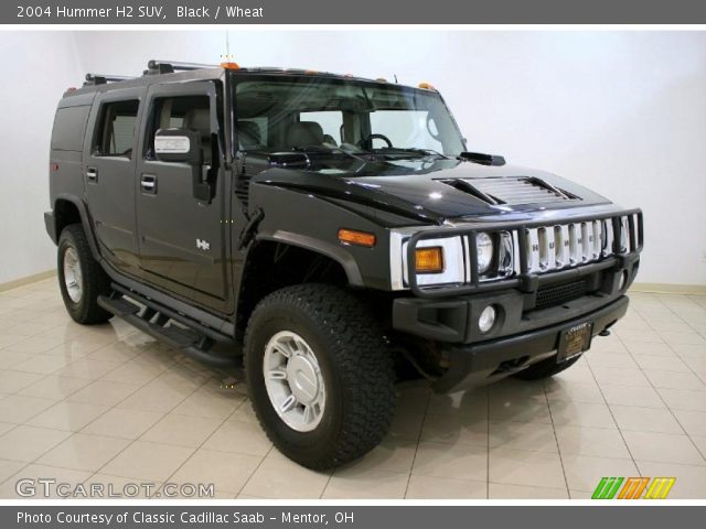 2004 Hummer H2 SUV in Black