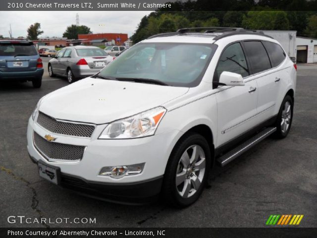 2010 Chevrolet Traverse LTZ in Summit White