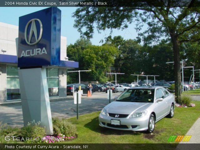 2004 Honda Civic EX Coupe in Satin Silver Metallic