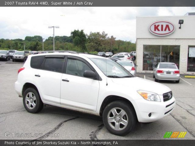 2007 Toyota RAV4 4WD in Super White