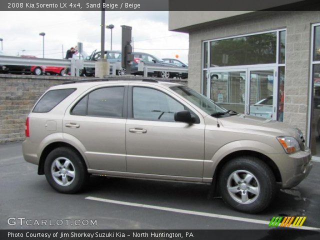 2008 Kia Sorento LX 4x4 in Sand Beige