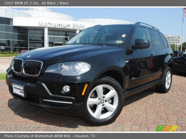 2007 BMW X5 3.0si in Jet Black