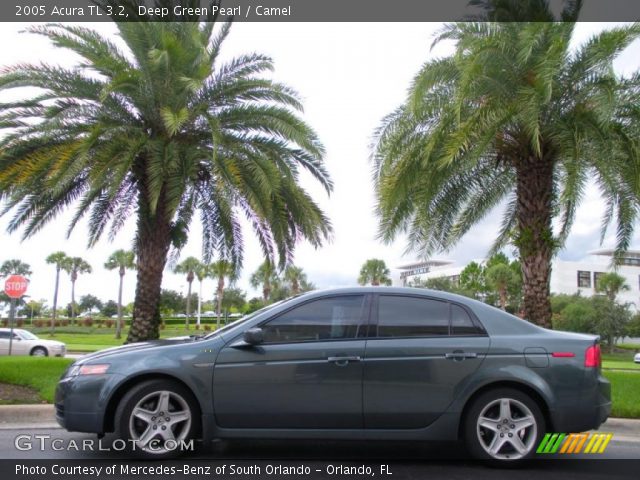 2005 Acura TL 3.2 in Deep Green Pearl