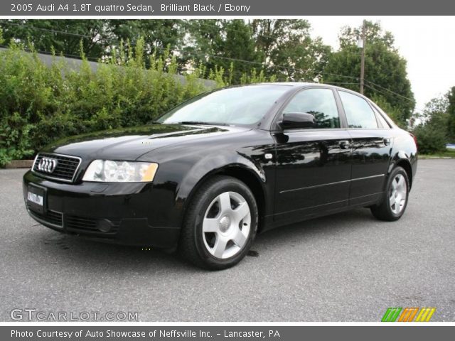 2005 Audi A4 1.8T quattro Sedan in Brilliant Black