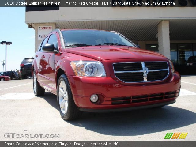 2010 Dodge Caliber Mainstreet in Inferno Red Crystal Pearl