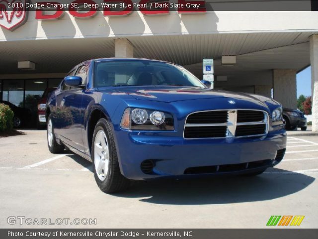 2010 Dodge Charger SE in Deep Water Blue Pearl
