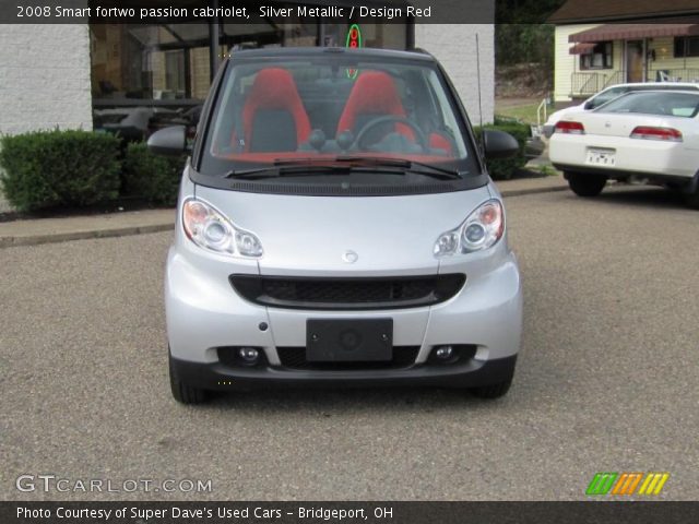 2008 Smart fortwo passion cabriolet in Silver Metallic